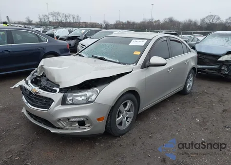 2015 Chevrolet Cruze 1Lt Auto из США, поврежденный, VIN 1G1PC5SBXF7193204